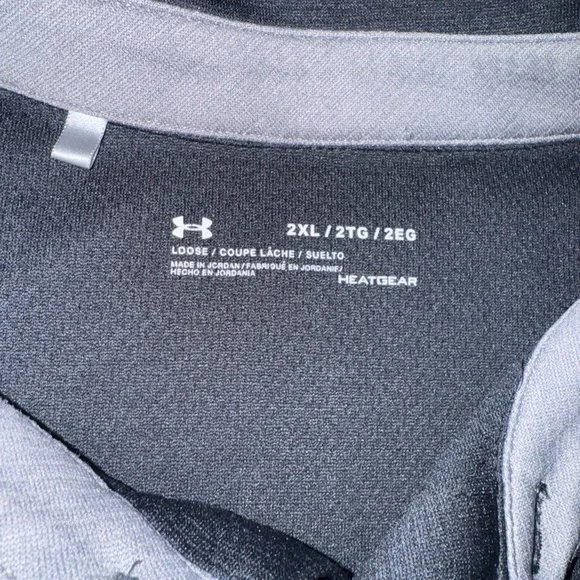 University Central Florida UCF Knights Under Armour MENS XXL 2XL Golf Polo Shirt - Picture 3 of 7